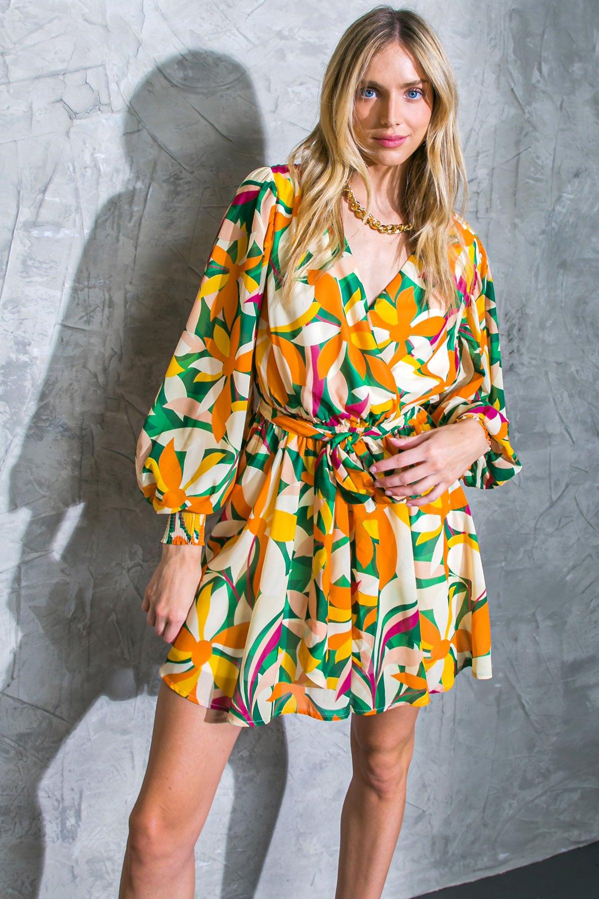DARING HEART WOVEN MINI DRESS - Glamourous Grace