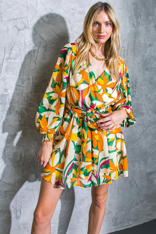 DARING HEART WOVEN MINI DRESS - Glamourous Grace