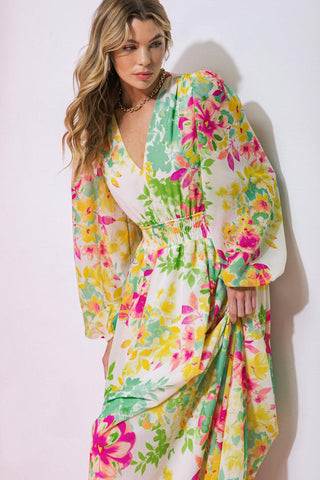 I AIN'T WORRIED WOVEN MAXI DRESS - Glamourous Grace