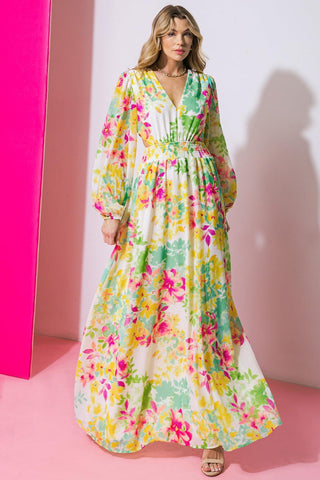 I AIN'T WORRIED WOVEN MAXI DRESS - Glamourous Grace