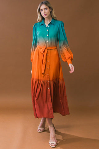 SHOW STOPPER WOVEN MIDI DRESS - Glamourous Grace