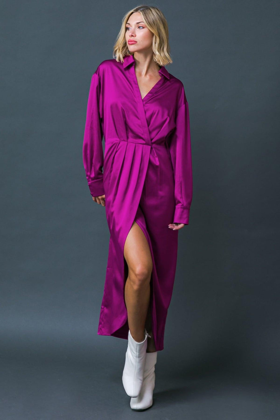 TOO GOOD TO BE TRUE WOVEN MIDI DRESS - Glamourous Grace