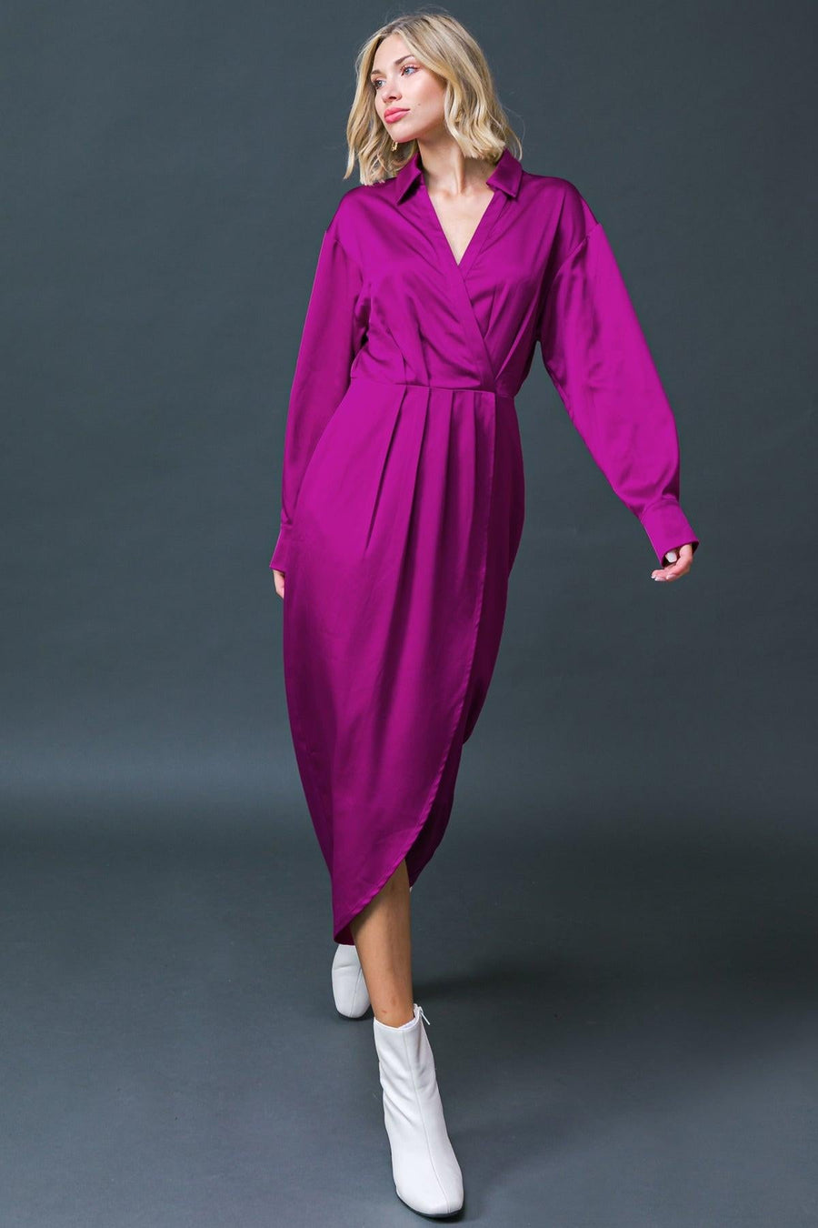 TOO GOOD TO BE TRUE WOVEN MIDI DRESS - Glamourous Grace