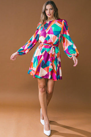 EXCITED FOR THIS WOVEN MINI DRESS - Glamourous Grace