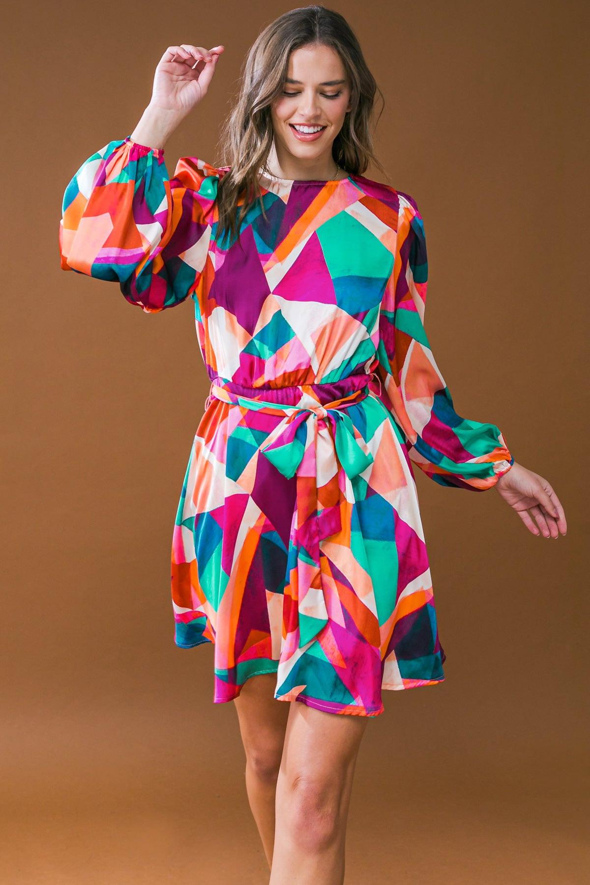 EXCITED FOR THIS WOVEN MINI DRESS - Glamourous Grace