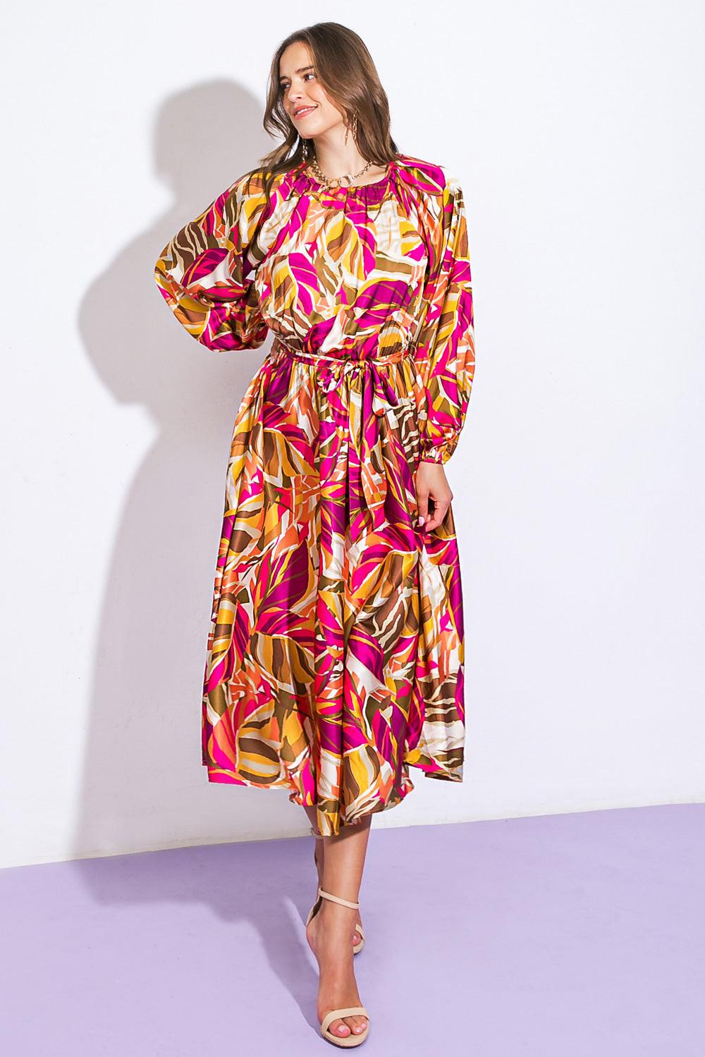 SEARCHING FOR THE ONE WOVEN MIDI DRESS - Glamourous Grace