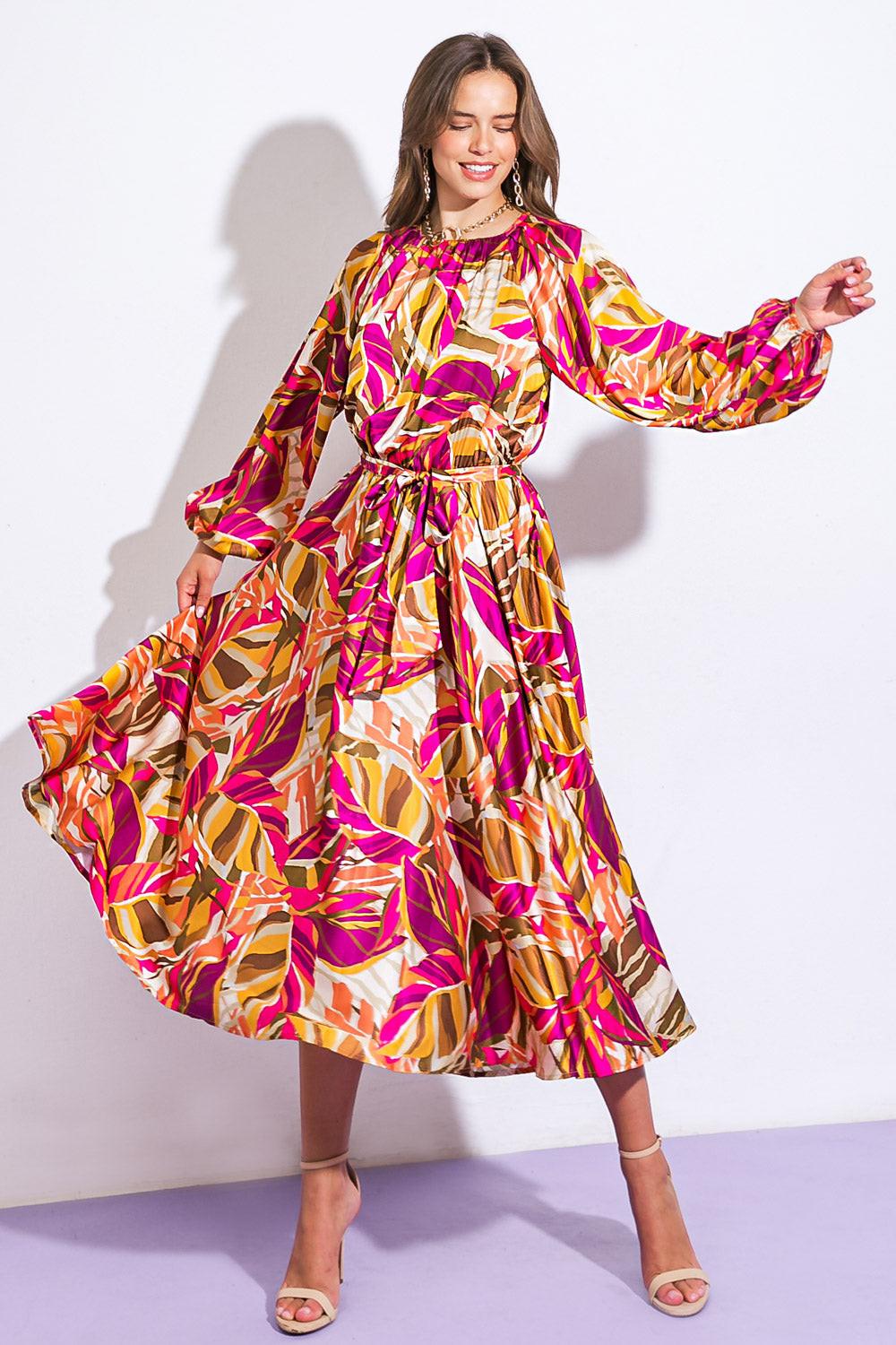 SEARCHING FOR THE ONE WOVEN MIDI DRESS - Glamourous Grace