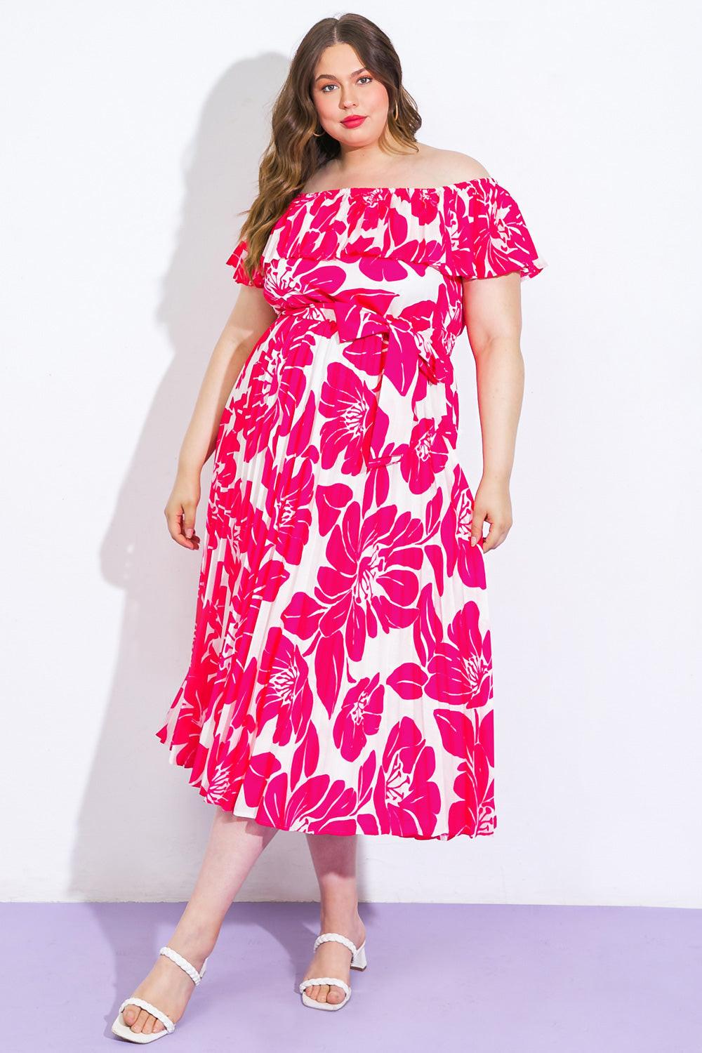 LOVE SCRIPT WOVEN MIDI DRESS - Glamourous Grace
