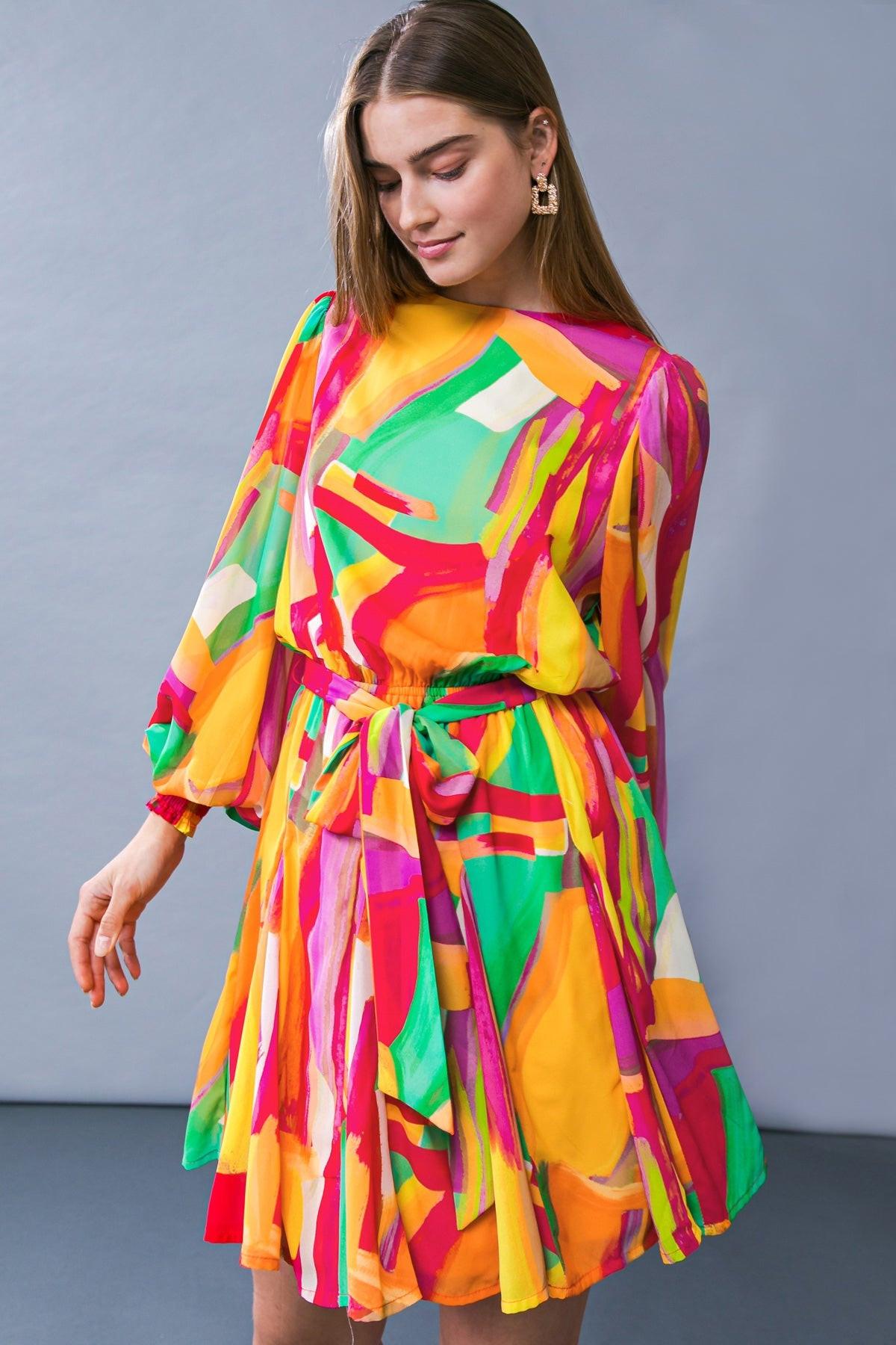 TRULY ADORABLE WOVEN MIDI DRESS - Glamourous Grace
