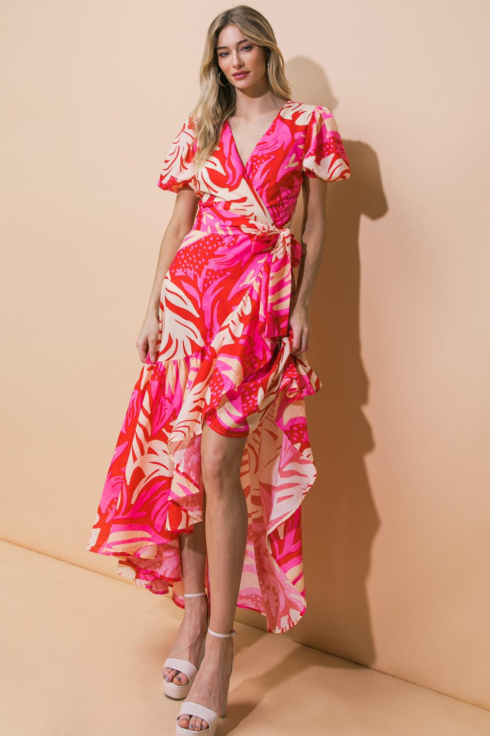 STUNNING SIGNIFICANCE WOVEN MAXI DRESS - Glamourous Grace
