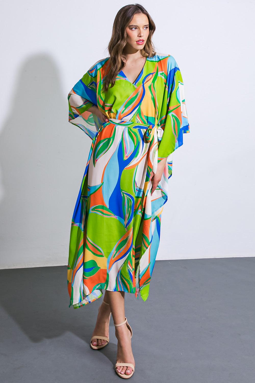 A BEAUTIFUL SIGHT WOVEN KAFTAN DRESS - Glamourous Grace