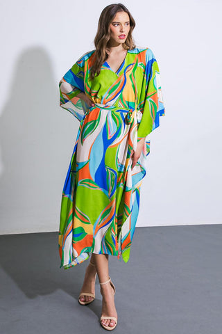 A BEAUTIFUL SIGHT WOVEN KAFTAN DRESS - Glamourous Grace
