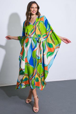A BEAUTIFUL SIGHT WOVEN KAFTAN DRESS - Glamourous Grace