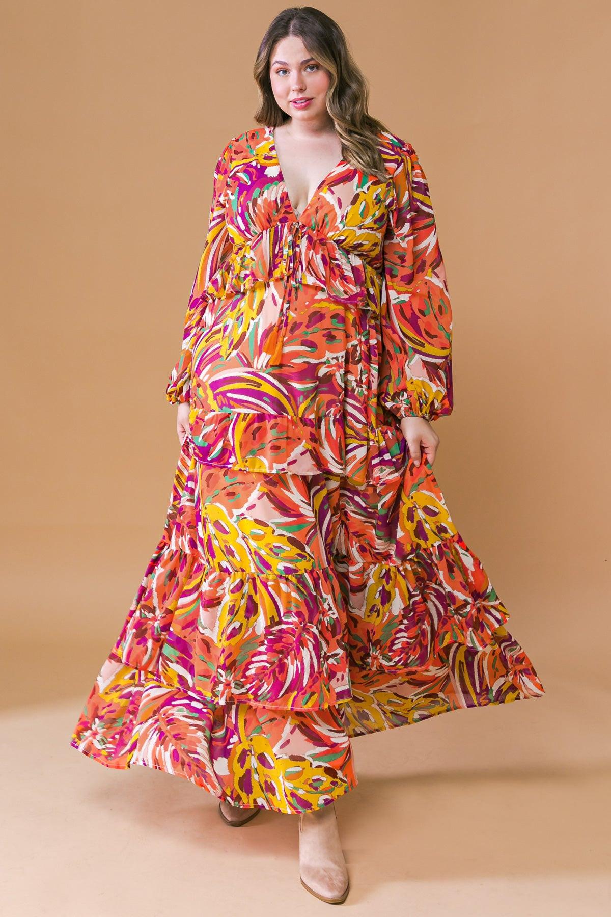 WONDERFUL SOUL WOVEN MAXI DRESS - Glamourous Grace