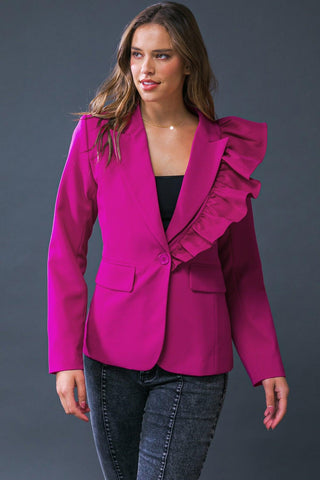 DRAMATIC DREAMS WOVEN JACKET - Glamourous Grace