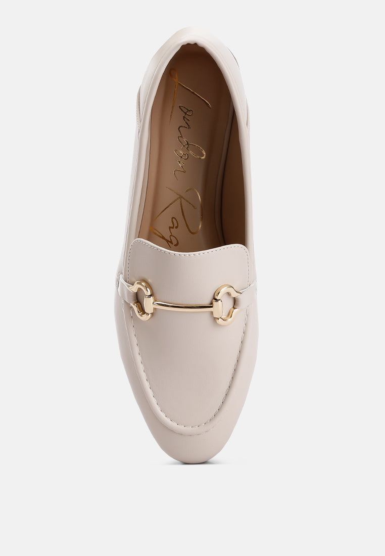 Finola Horsebit Embellished Loafers - Glamourous Grace