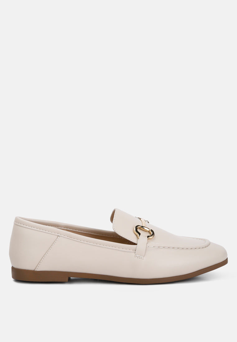 Finola Horsebit Embellished Loafers - Glamourous Grace