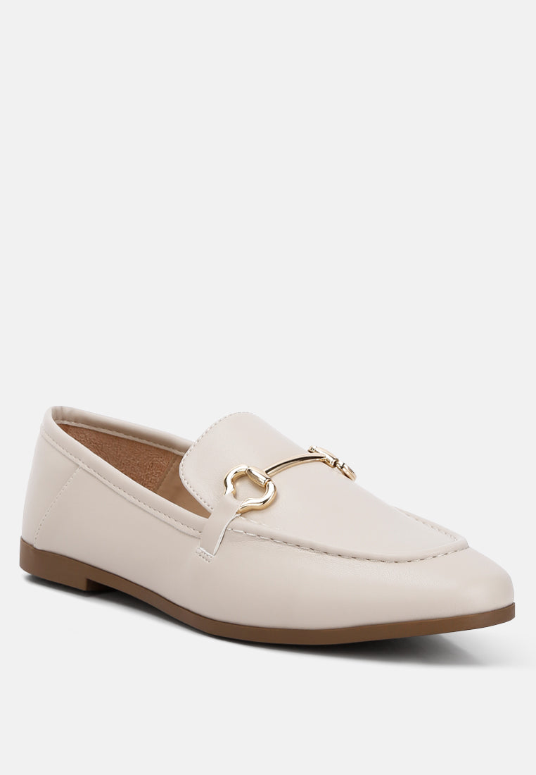 Finola Horsebit Embellished Loafers - Glamourous Grace
