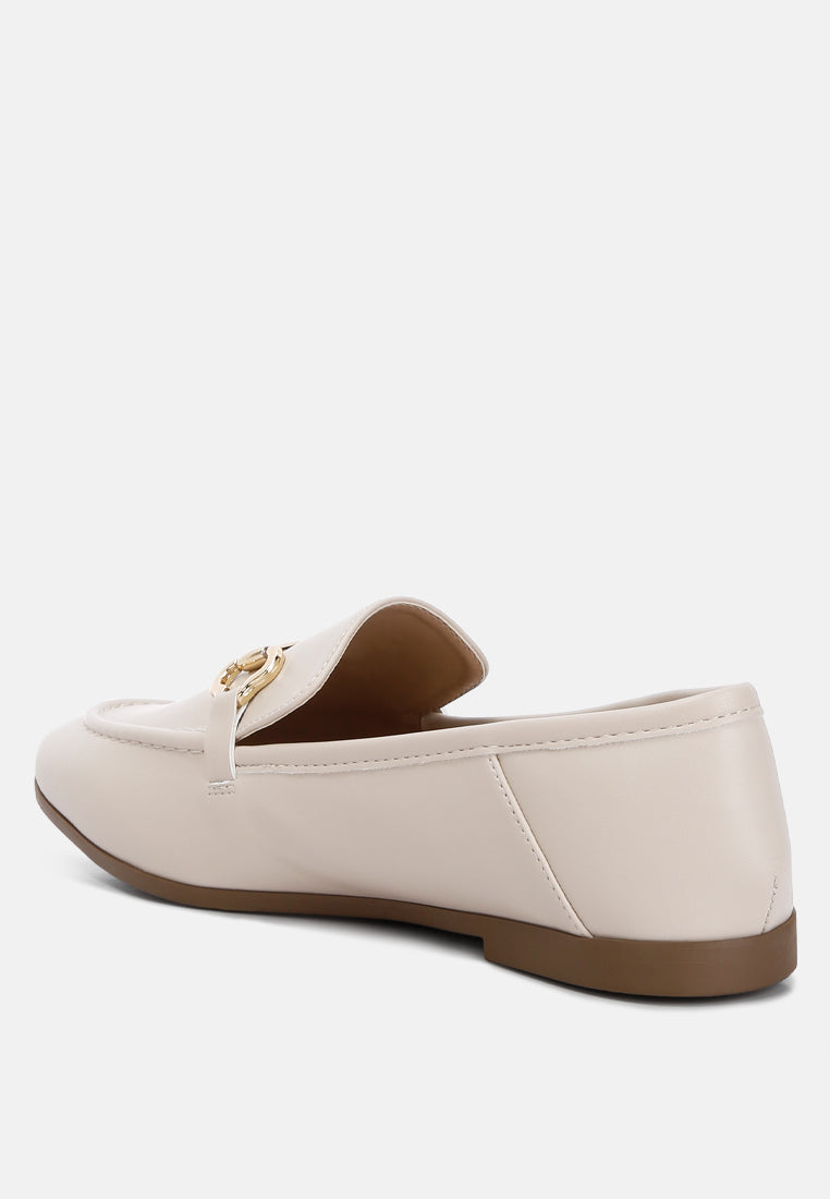 Finola Horsebit Embellished Loafers - Glamourous Grace