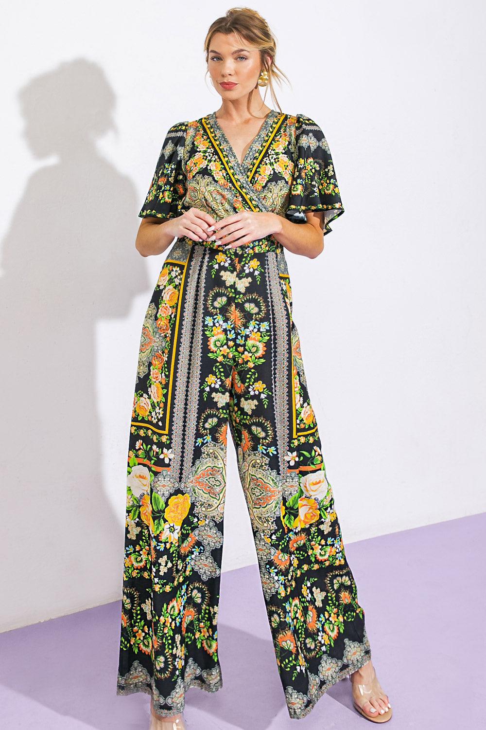 COASTAL BREEZE WOVEN JUMPSUIT - Glamourous Grace