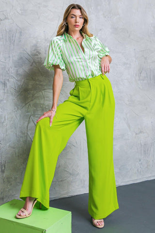 UPSCALE AURA WOVEN PANTS - Glamourous Grace