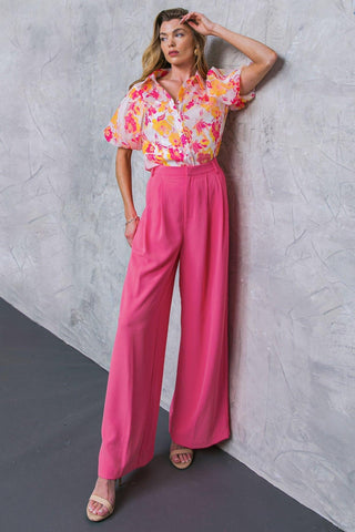 UPSCALE AURA WOVEN PANTS - Glamourous Grace