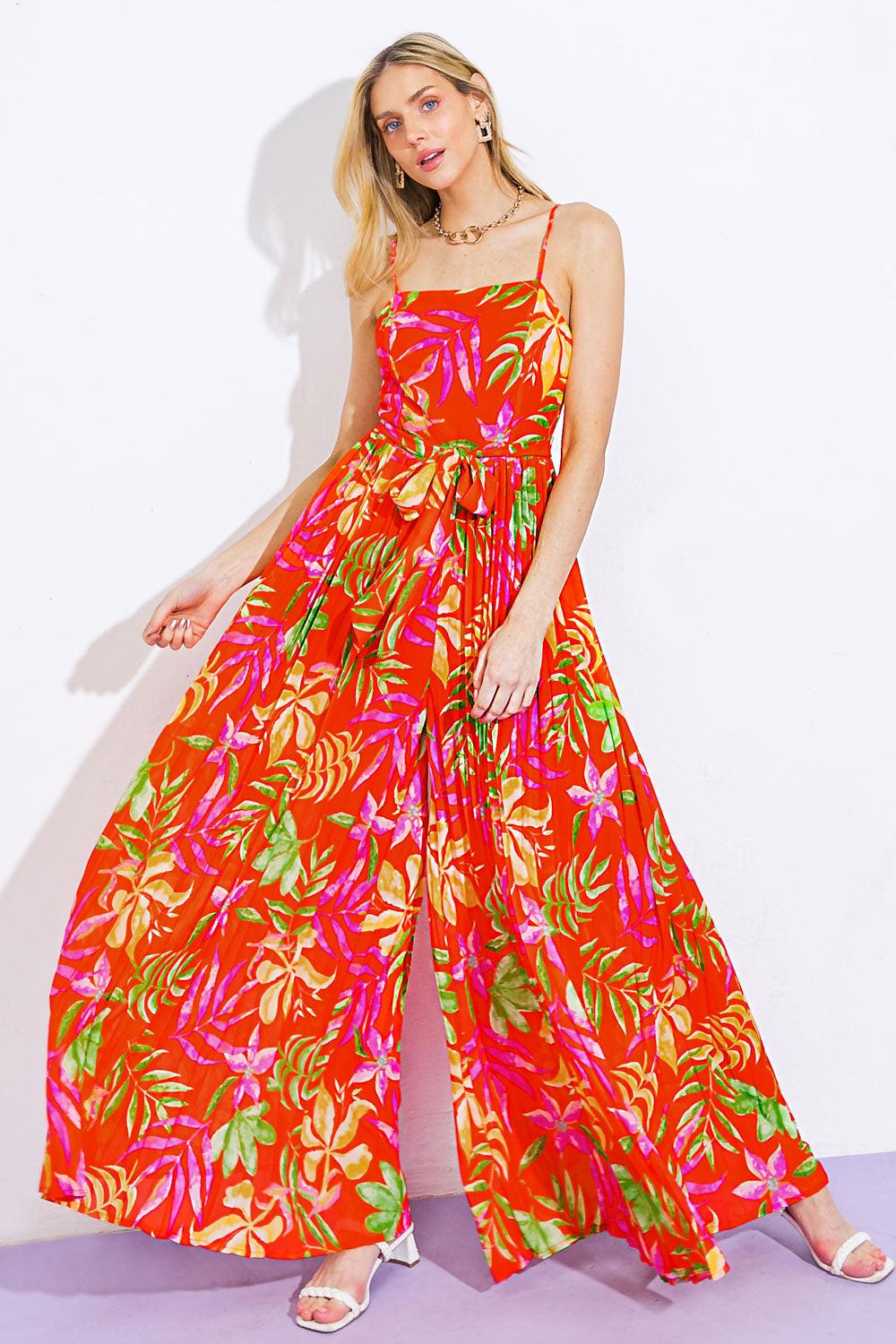 BLOSSOMING WITH JOY WOVEN JUMPSUIT - Glamourous Grace