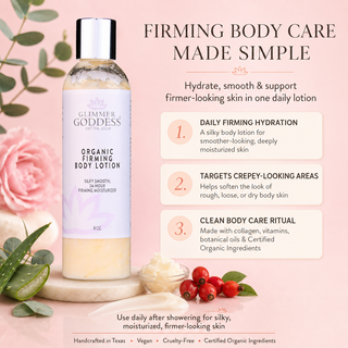 Organic Firming Body Lotion – Skin Tightening Formula