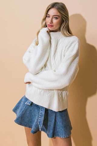 SIMPLE SOLUTIONS SWEATER TOP - Glamourous Grace