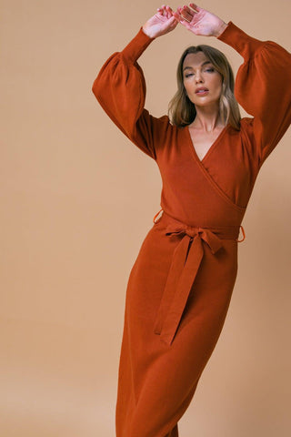 ADORABLE IDEAL SWEATER MIDI DRESS - Glamourous Grace
