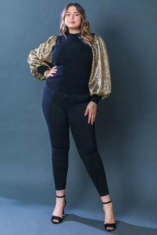 LOVELY ESSENCE SWEATER TOP - Glamourous Grace
