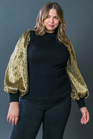 LOVELY ESSENCE SWEATER TOP - Glamourous Grace