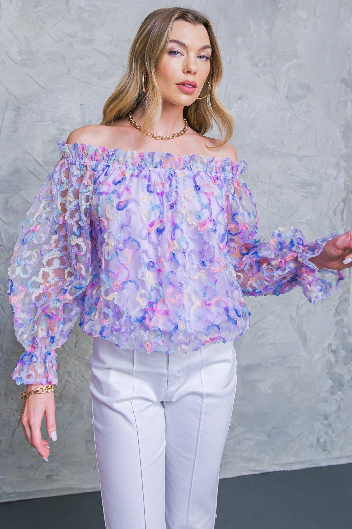 YOUR HEART IS MINE NOVELTY TOP - Glamourous Grace
