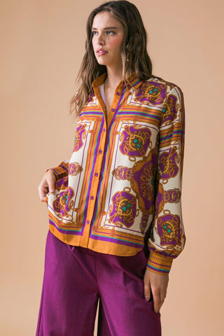 MAKE TODAY GREAT WOVEN TOP - Glamourous Grace