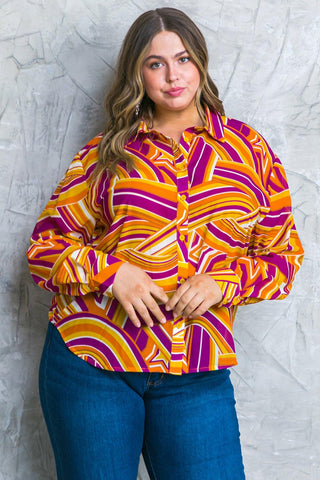 LIVELY CHAM WOVEN TOP - Glamourous Grace