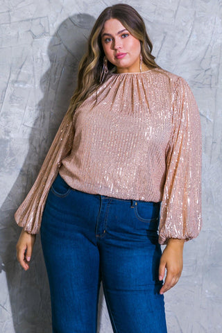 HOPE YOU REMEMBER SEQUIN TOP - Glamourous Grace