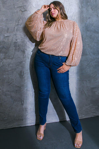 HOPE YOU REMEMBER SEQUIN TOP - Glamourous Grace