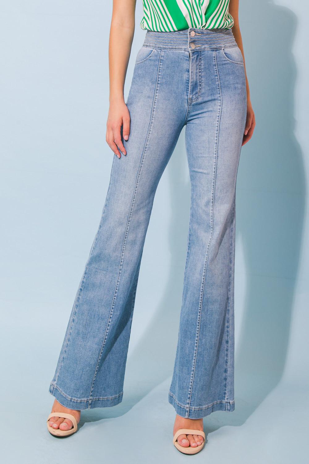 GRAND PARTY DENIM JEANS - Glamourous Grace