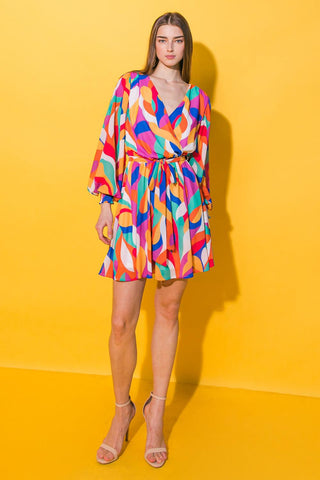 BOSTON GET AWAY WOVEN MINI DRESS - Glamourous Grace