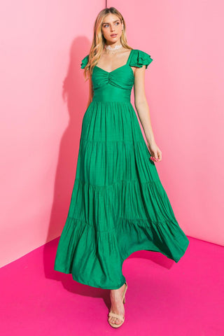 RVCA STEADY WOVEN ANKLE DRESS - Glamourous Grace
