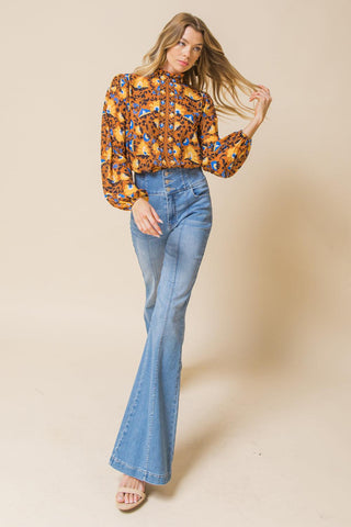 OVERTHINKING IT WOVEN TOP - Glamourous Grace