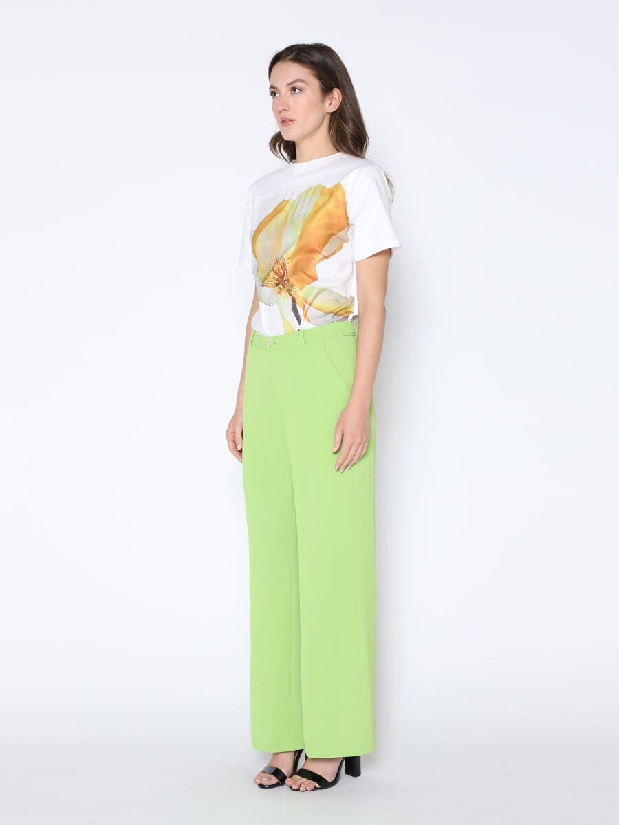 Flower Print Design T-Shirt - Glamourous Grace
