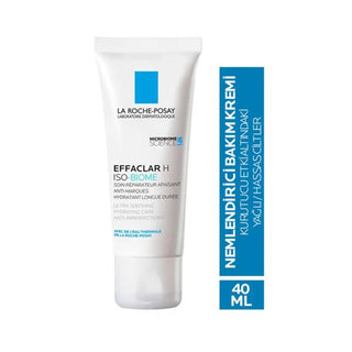 La Roche Posay Effaclar H IsoBiome Moisturizing Cream for Acne-Prone Skin - Hydrating, Soothing, 1.35 fl oz - Glamourous Grace