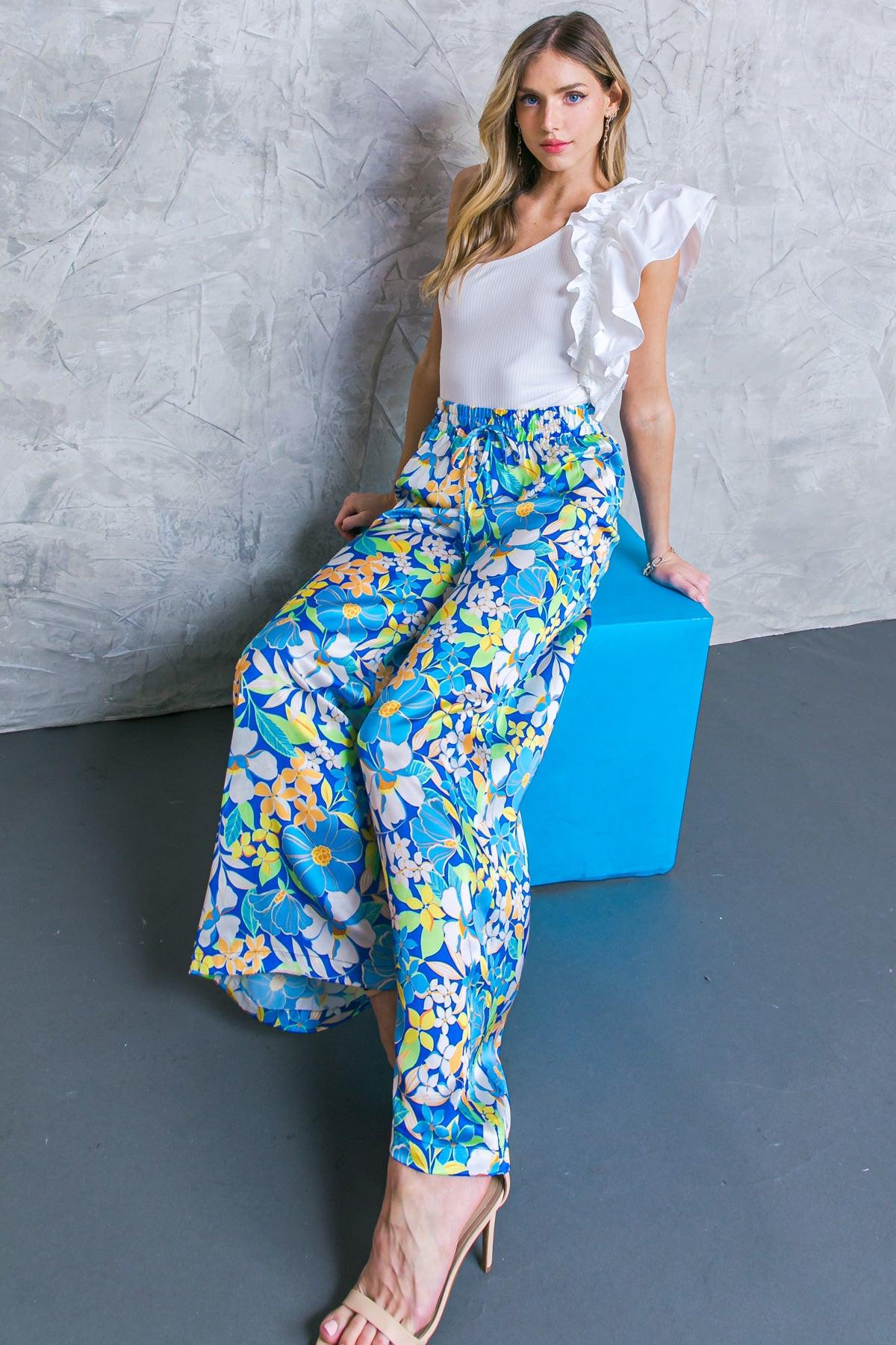 CRUISING THROUGH WOVEN PANTS - Glamourous Grace