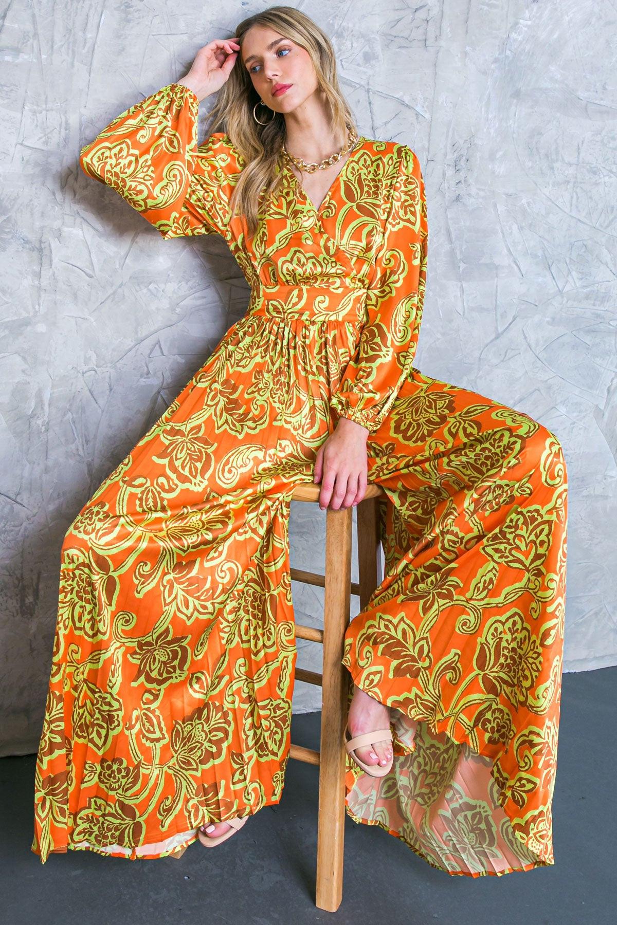 BLUSHING WITH BRILLIANCE SATIN JUMPSUIT - Glamourous Grace