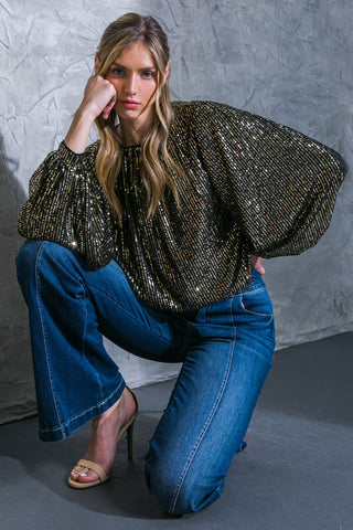HOPE YOU REMEMBER SEQUIN TOP - Glamourous Grace