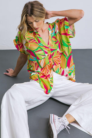 FAVORITE ICON WOVEN TOP - Glamourous Grace