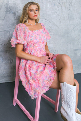 THE MOST NOTABLE WOVEN MINI DRESS - Glamourous Grace
