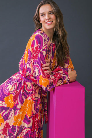 CHANGING LOCATIONS WOVEN MAXI DRESS - Glamourous Grace