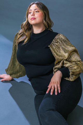 LOVELY ESSENCE SWEATER TOP - Glamourous Grace